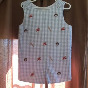 Smocked baby boy 24 month